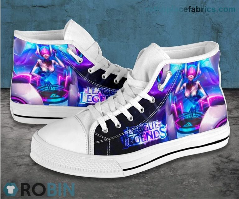 League Of Legends – Sona Canvas Shoes High Top