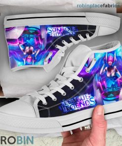 League Of Legends – Sona Canvas Shoes High Top
