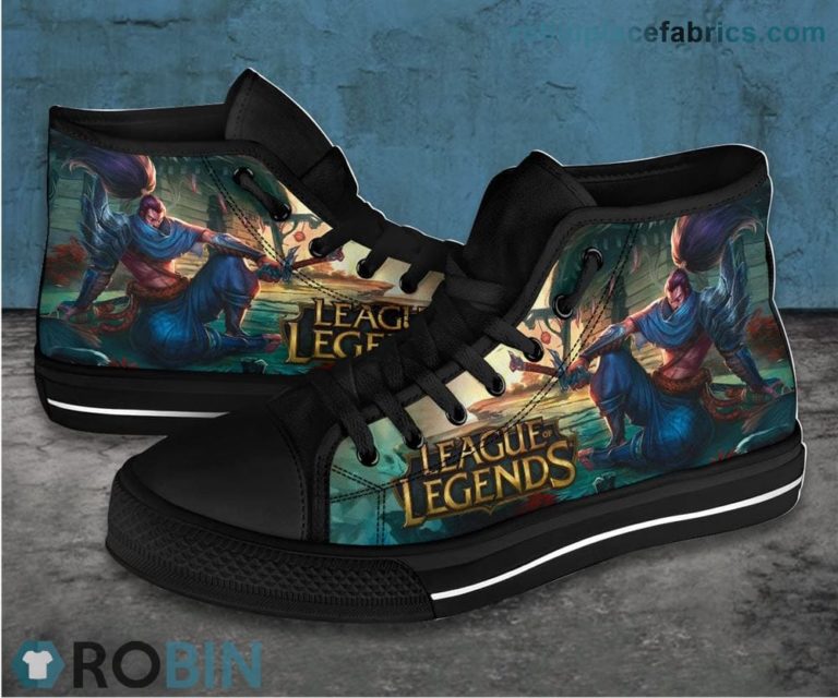 League Of Legends – Yasuo Canvas Sneaker High Top