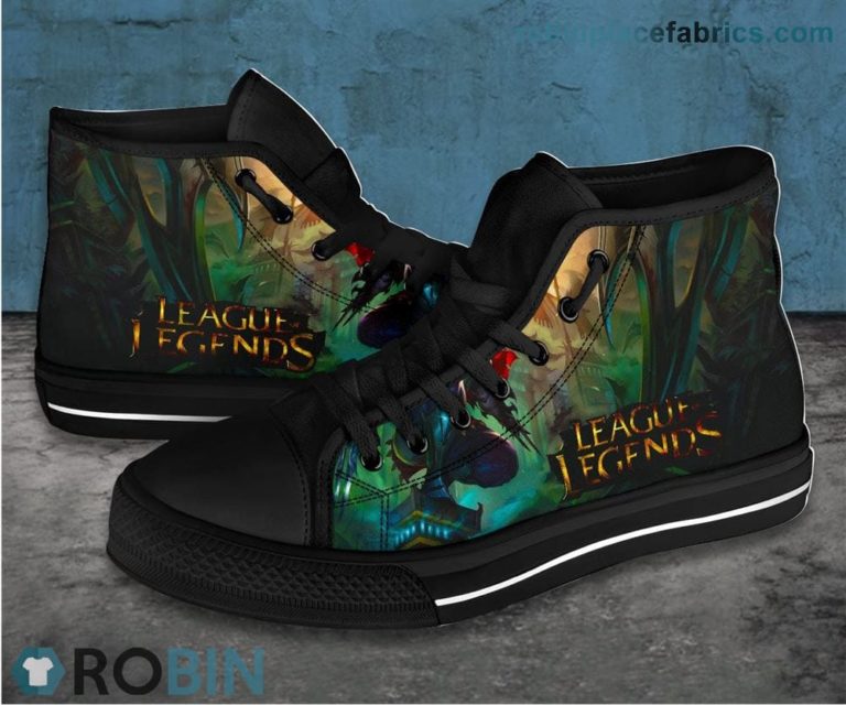 League Of Legends – Zed Canvas Shoes High Top