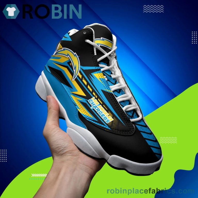 Los Angeles Chargers NFL Air Jordan 13 Sneakers