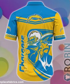 Los Angeles Chargers NFL Casual Button Down Hawaiian Shirts