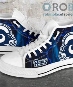 Los Angeles Rams Canvas High Top Sneaker