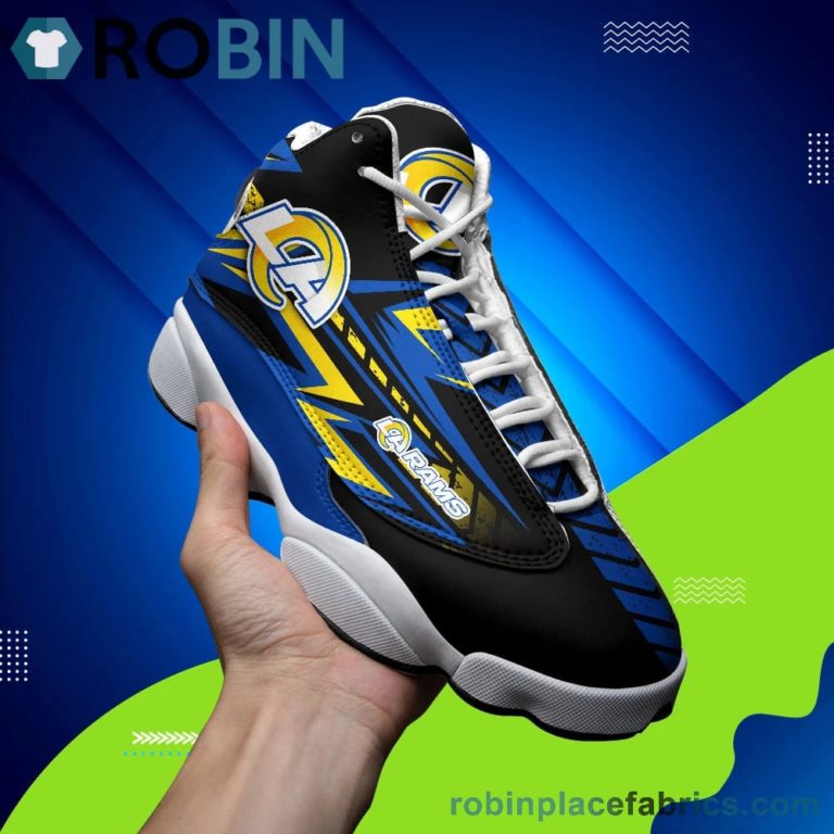 Los Angeles Rams NFL Air Jordan 13 Sneakers