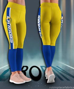 Los Angeles Rams NFL High Waisted Leggings