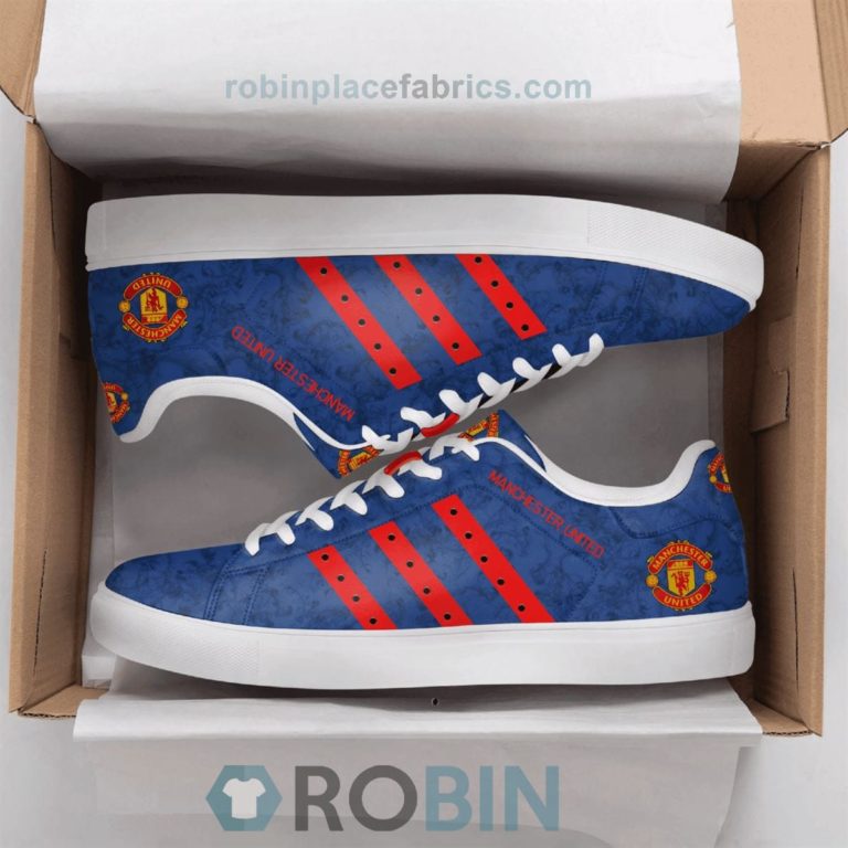 Manchester United Fc Blue Low Top Sneaker – Stan Smith Sneaker