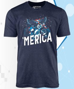 Merica – Dirt Bike Awesomeness – Unisex T-Shirt
