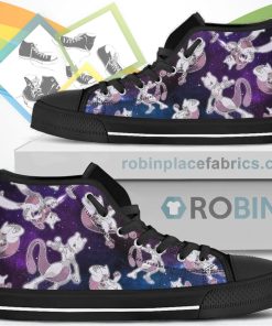 Mewtwo Canvas High Top Shoes