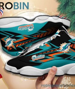 Miami Dolphins NFL Air Jordan 13 Sneakers