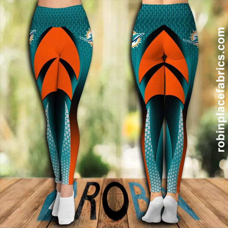 Miami Dolphins NFL All-Over Print Leggings