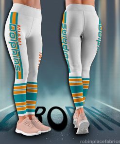 Miami Dolphins NFL High Waisted Leggings