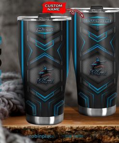 Miami Marlins Custom Name Tumblers Cup