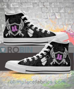 Military Women Canvas High Top Sneaker Military Women Canvas High Top Sneaker