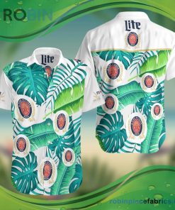 Miller Lite Hawaiian Shirt