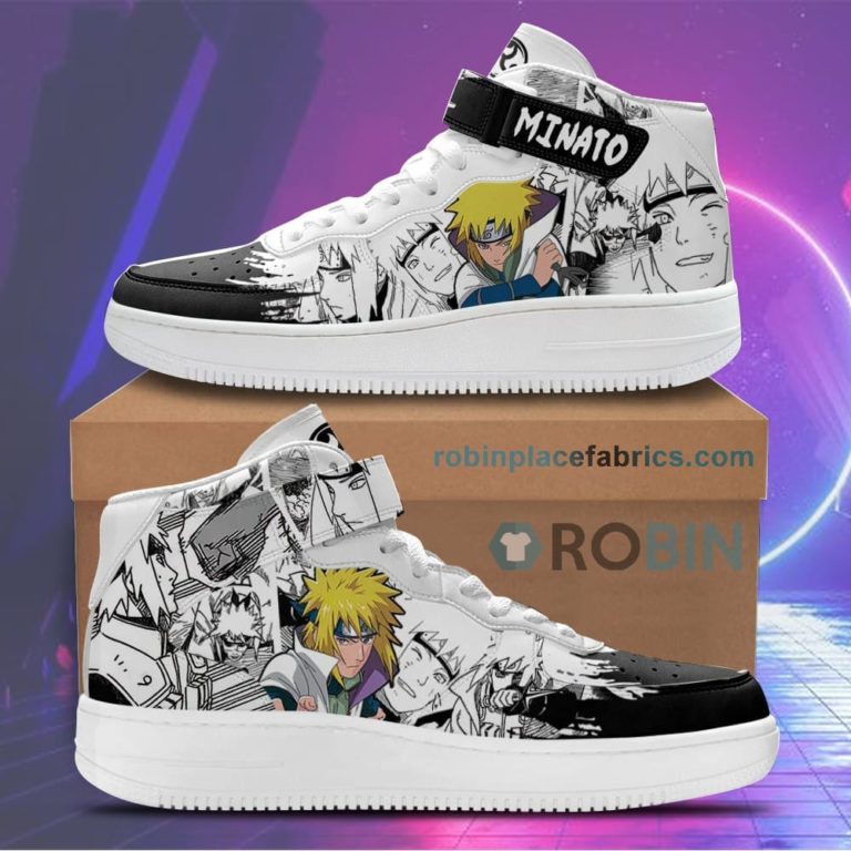 Minato Namikaze Sneakers Air Mid Shoes