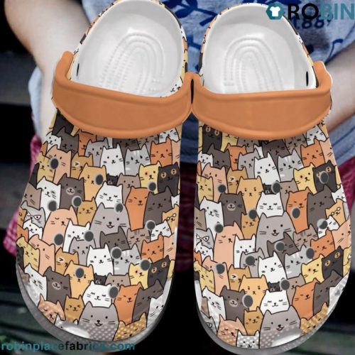 Mini Cats Cat Lover Crocs Shoes - RobinPlaceFabrics