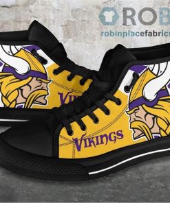 Minnesota Vikings Canvas High Top Sneaker