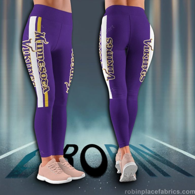 Minnesota Vikings NFL High Waisted Leggings