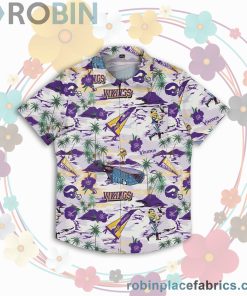 Minnesota Vikings Nfl Short Sleeve Button Up Shirt Minnesota Vikings Nfl Short Sleeve Button Up Shirt