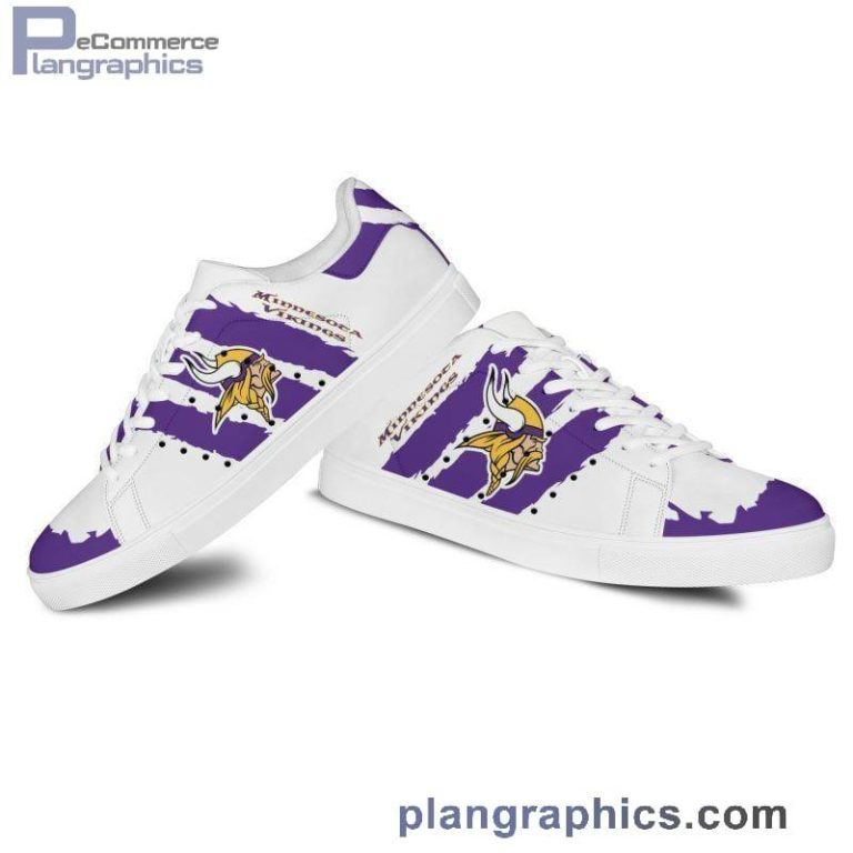 Minnesota Vikings NFL Skate Shoes – Stan Smith Sneakers