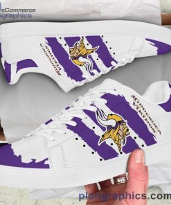 Minnesota Vikings NFL Skate Shoes – Stan Smith Sneakers Minnesota Vikings NFL Skate Shoes – Stan Smith Sneakers