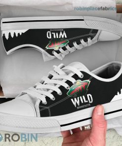 Minnesota Wild Canvas Shoes Low Top Minnesota Wild Canvas Shoes Low Top