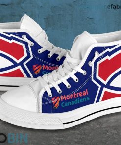 Montreal Canadiens Canvas Shoes High Top Montreal Canadiens Canvas Shoes High Top