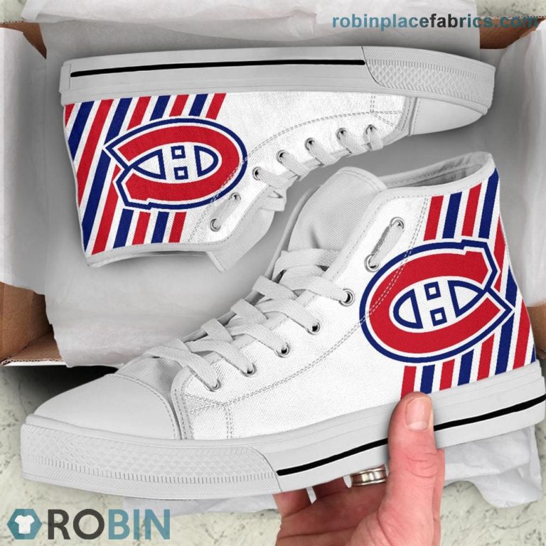 Montreal Canadiens Canvas Sneaker High Top