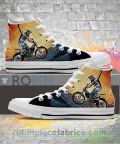 Motocross Canvas High Top Sneaker