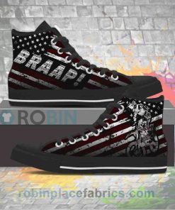Motocross Lovers Canvas High Top Sneaker