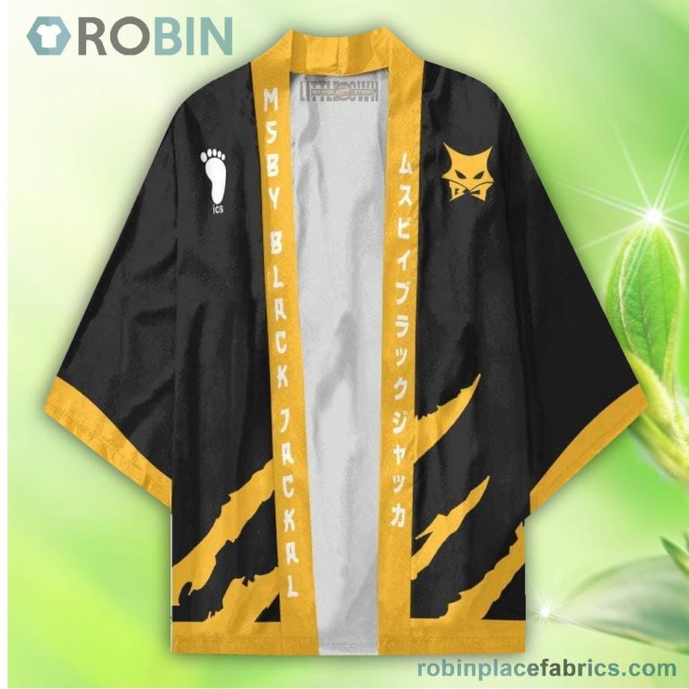 MSBY Black Jackal Haikyuu Kimono Cardigans