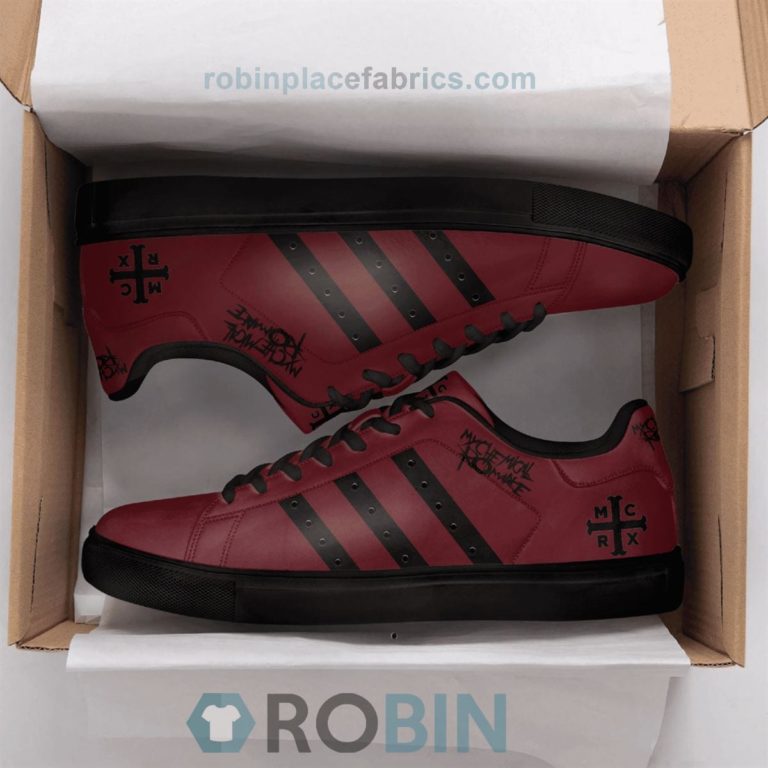 My Chemical Romance Red Low Top Sneaker – Stan Smith Sneaker