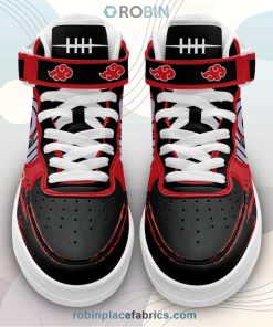 Nagato Pain Sneakers Air Mid Custom Anime Akatsuki Shoes Nagato Pain Sneakers Air Mid Custom Anime Akatsuki Shoes