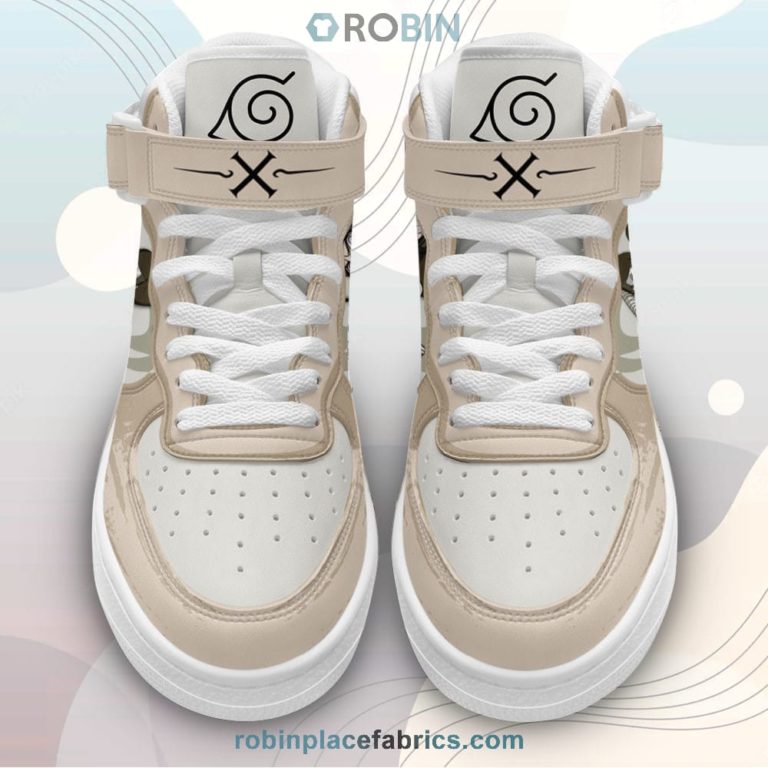 Neji Hyuga Sneakers Air Mid Custom Anime Shoes