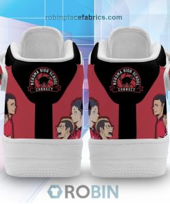 Nekoma High Sneakers Air Mid Custom Haikyuu Anime Shoes Nekoma High Sneakers Air Mid Custom Haikyuu Anime Shoes