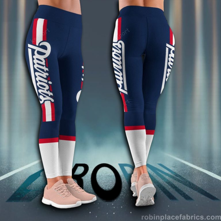 New England Patriots NFL High Waisted Leggings