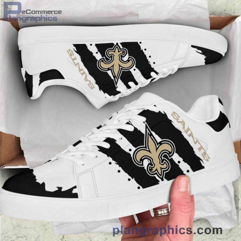 New Orleans Saints NFL Skate Shoes – Stan Smith Sneakers
