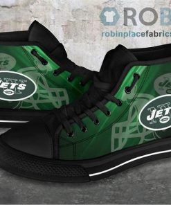 New York Jets Canvas Sneaker Top Shoes