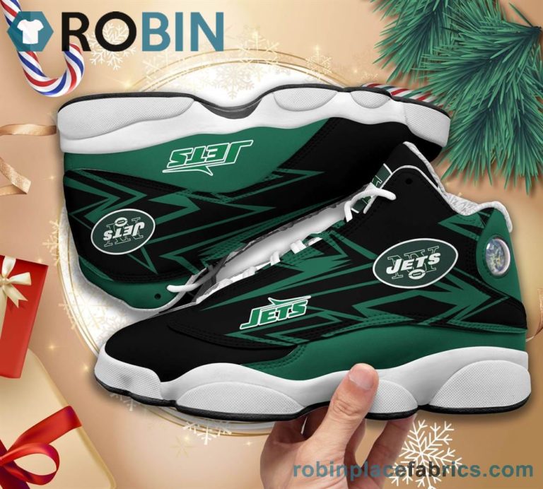 New York Jets NFL Air Jordan 13 Sneakers