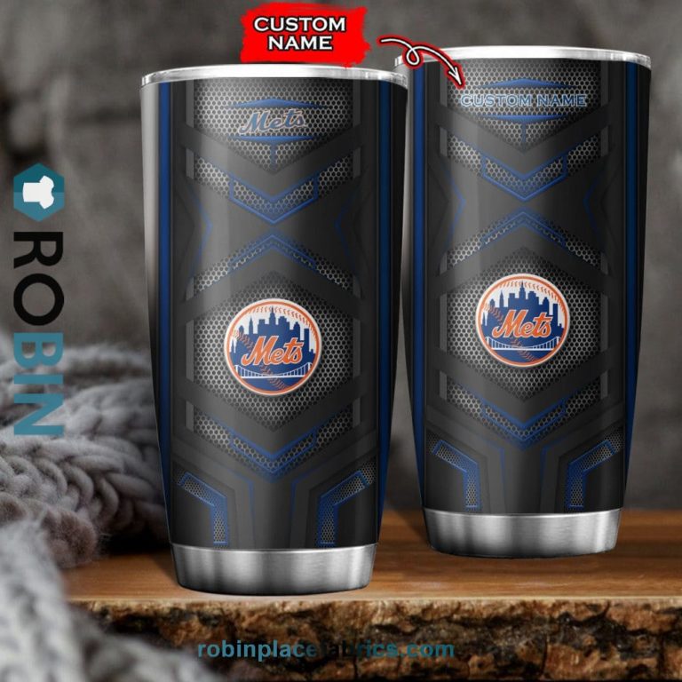 New York Mets Custom Name Tumblers Cup