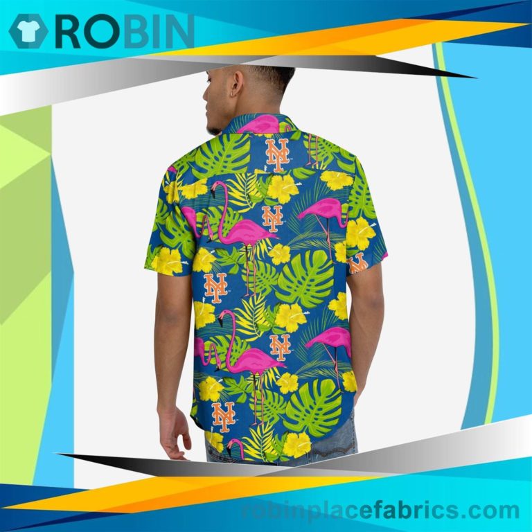 New York Mets Highlights Button Up Shirt