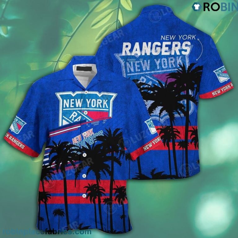 New York Rangers NHL Hawaiian Shirt This Summer Beach Shirt