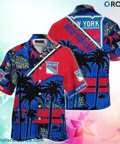 New York Rangers NHL Hawaiian Shirt This Summer Beach Shirt