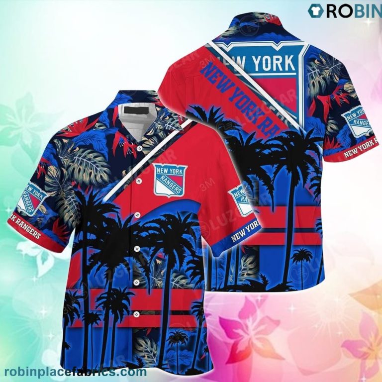 New York Rangers NHL Hawaiian Shirt This Summer Beach Shirt