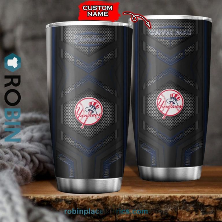 New York Yankees Custom Name Tumblers Cup
