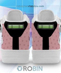 Nezuko Sneakers Air Mid Custom Anime Demon Slayer Shoes Nezuko Sneakers Air Mid Custom Anime Demon Slayer Shoes