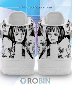 Nico Robin Sneakers Air Mid Custom One Piece Anime Shoes Nico Robin Sneakers Air Mid Custom One Piece Anime Shoes