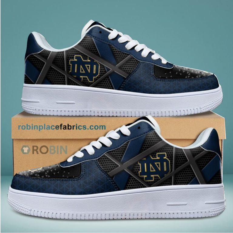 Notre Dame Fighting Irish NCAA Football Team Air Force 1 NAF Sneakers