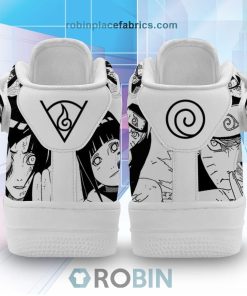 Nrt Uzumaki and Hinata Sneakers Air Mid Custom Anime Shoes Nrt Uzumaki and Hinata Sneakers Air Mid Custom Anime Shoes