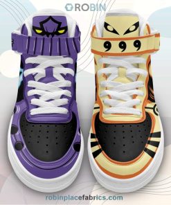Nrt Uzumaki Bijuu Mode and Sasuke Susanoo Sneakers Air Mid Anime Shoes Nrt Uzumaki Bijuu Mode and Sasuke Susanoo Sneakers Air Mid Anime Shoes